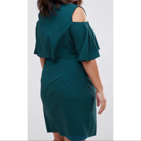 ✨2for20✨ ASOS Rage Plus Dress with Cold Shoulder - Picture 3 of 4